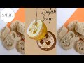 Soap cutting!|melt and pour soap| loofah soap