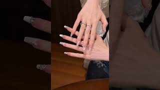 When in doubt, add more sparkle 🌟”#GlitterNails #NailQueen