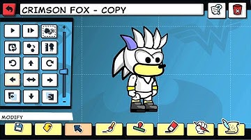 Scribblenauts Unlimited Unmasked 44 Silver the Hedgehog in Object Editor Hero Creator