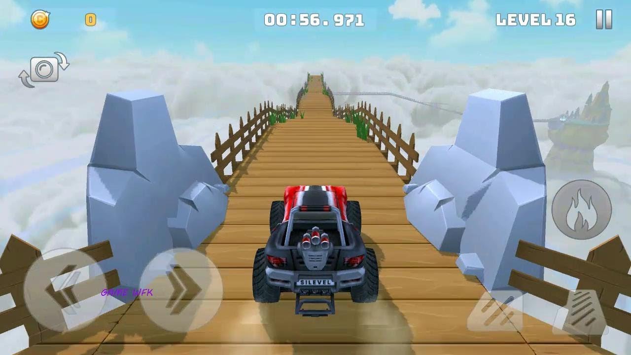 đua xe trên cầu l Mountain Climb : Stunt*p1/ racing game/game world for ...