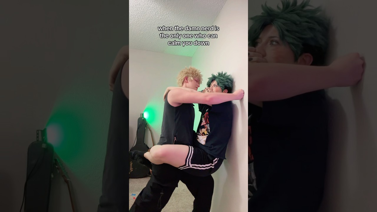 Deku’s like 👀 #mhacosplay #bakudeku #mha #cosplay #bnha #bakugou #deku #mhacosplay #bnhacosplay