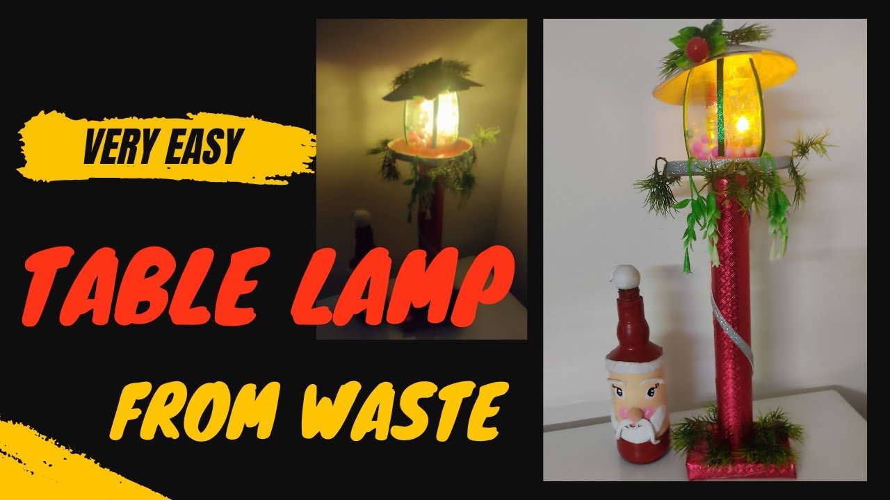 DIY Christmas Lamp from Cardboard roll | DIY Christmas craft from waste | Room decor | Lantern Decor