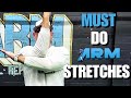 Mustdo arm stretches for baseball players
