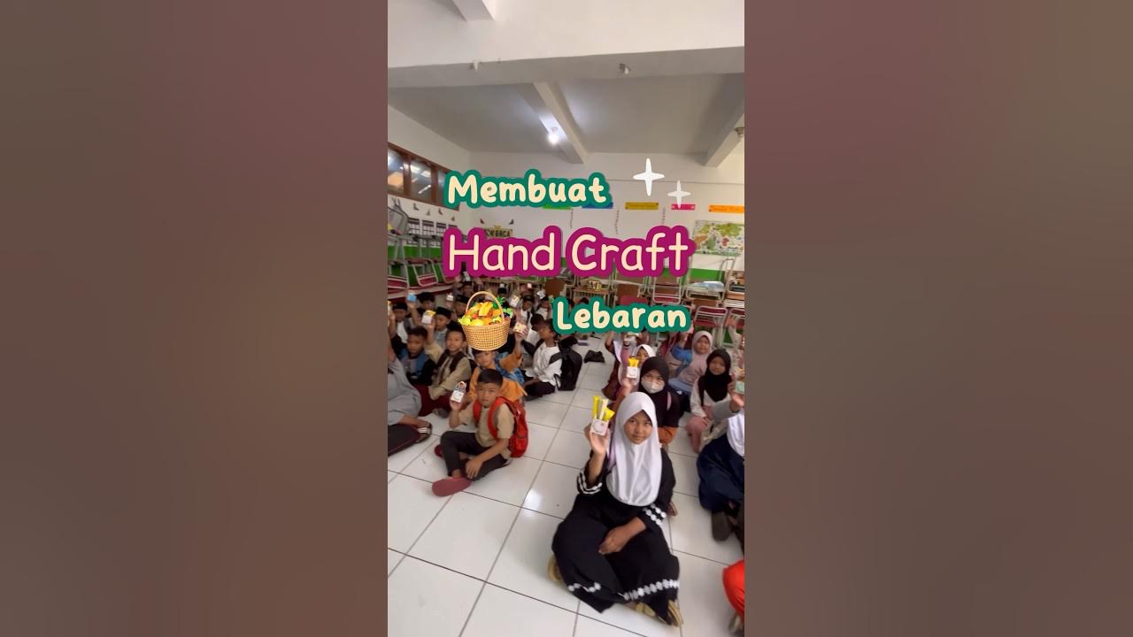 Hand Craft Lebaran #guru #art #diy - YouTube
