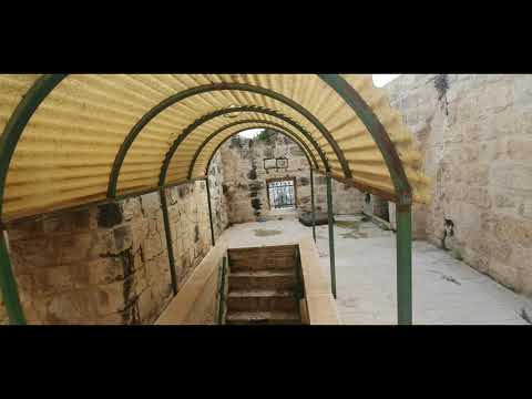 المنطقة امام المصلى القبلي و التقاء سور القدس بسور الاقصى مع المحامي بلال محفوظ