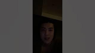210220 Sehun Instagram Live