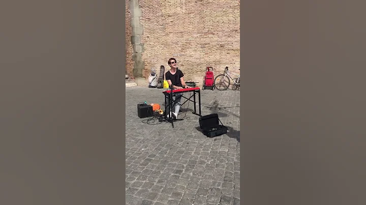 Castello SantAngelo A guy playing fortepiano Im fe...