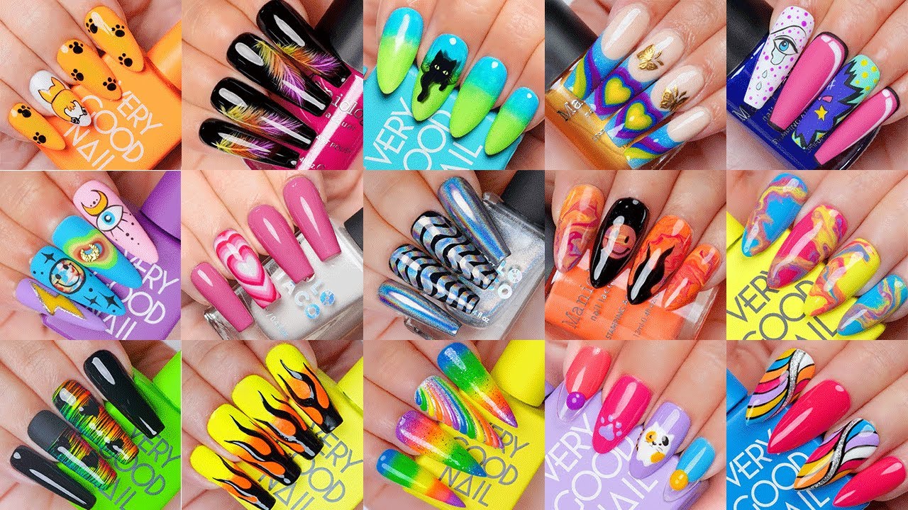 4. "2024 Nail Art Compilation - Fresh and Unique Designs for Every Occasion" - wide 6