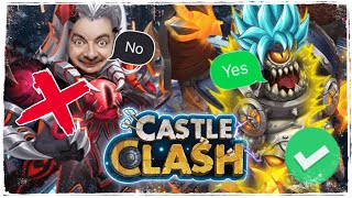 Héroes BUENOS y héroes MALOS || El Maestro || Castle Clash screenshot 1