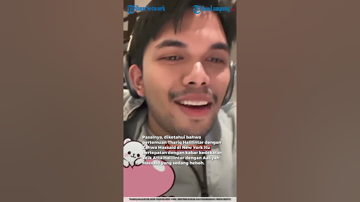 THARIQ HALILINTAR JAUH-JAUH KE NEW YORK | BERTEMU KAKAK AALIYAH MASSAID | MINTA RESTU?