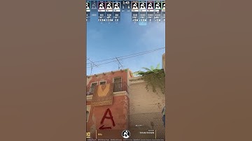 NiKo Mirage Window Smoke in CS2