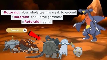 This is WHY a x4 GROUND weakness is NO problem - Pokemon Showdown Salt