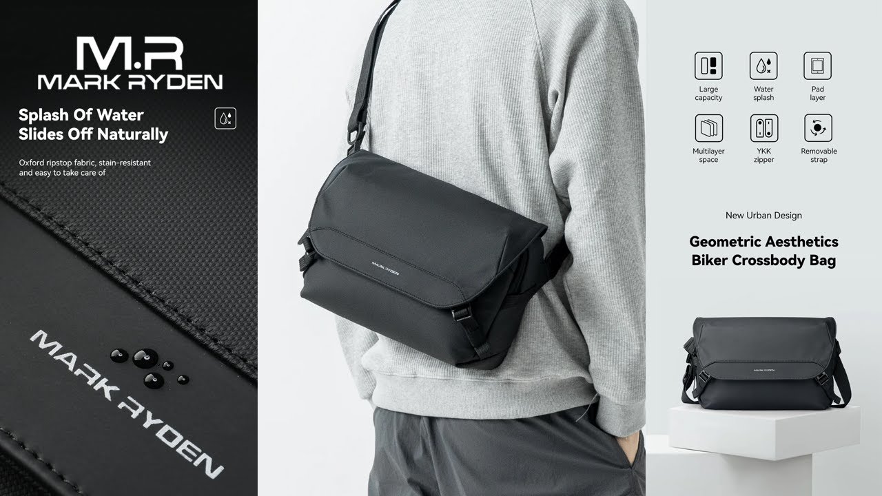 Minimalist Sling Bag for Everyday Carry | Mark Ryden Urban Style