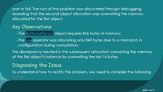 Solving the Wrong Dynamic Memory Size Allocated for Mbed BufferedSerial Object