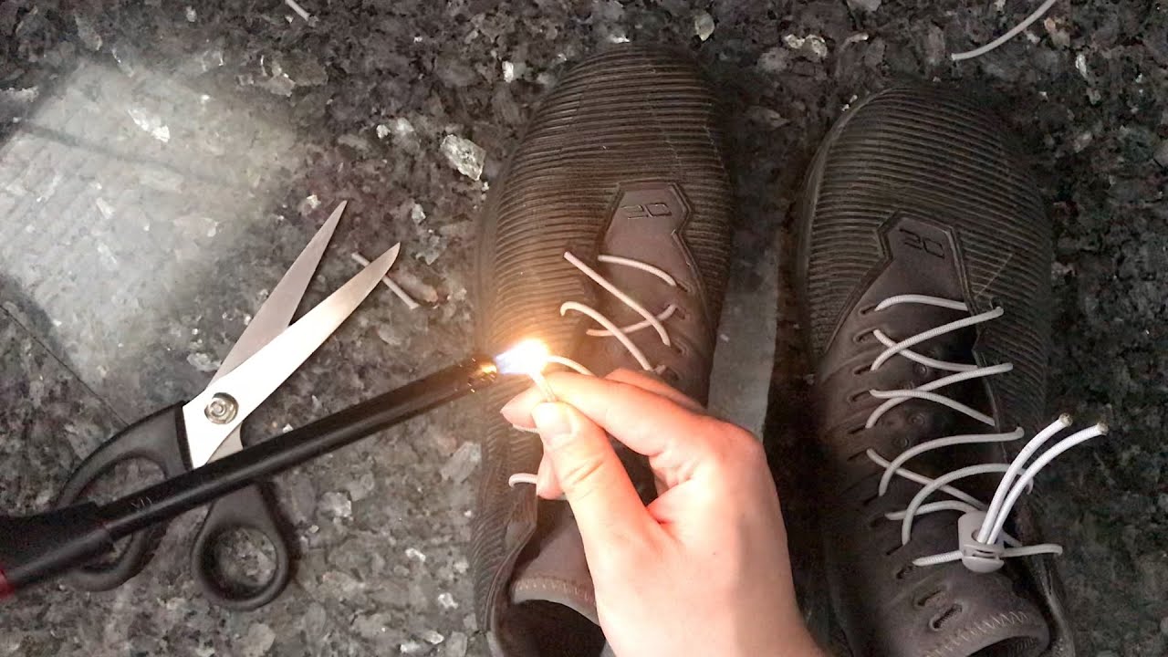 How To Fix Frayed Shoelaces!!! YouTube