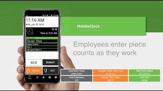 Mobile Clock for Piece Work Mobileclock