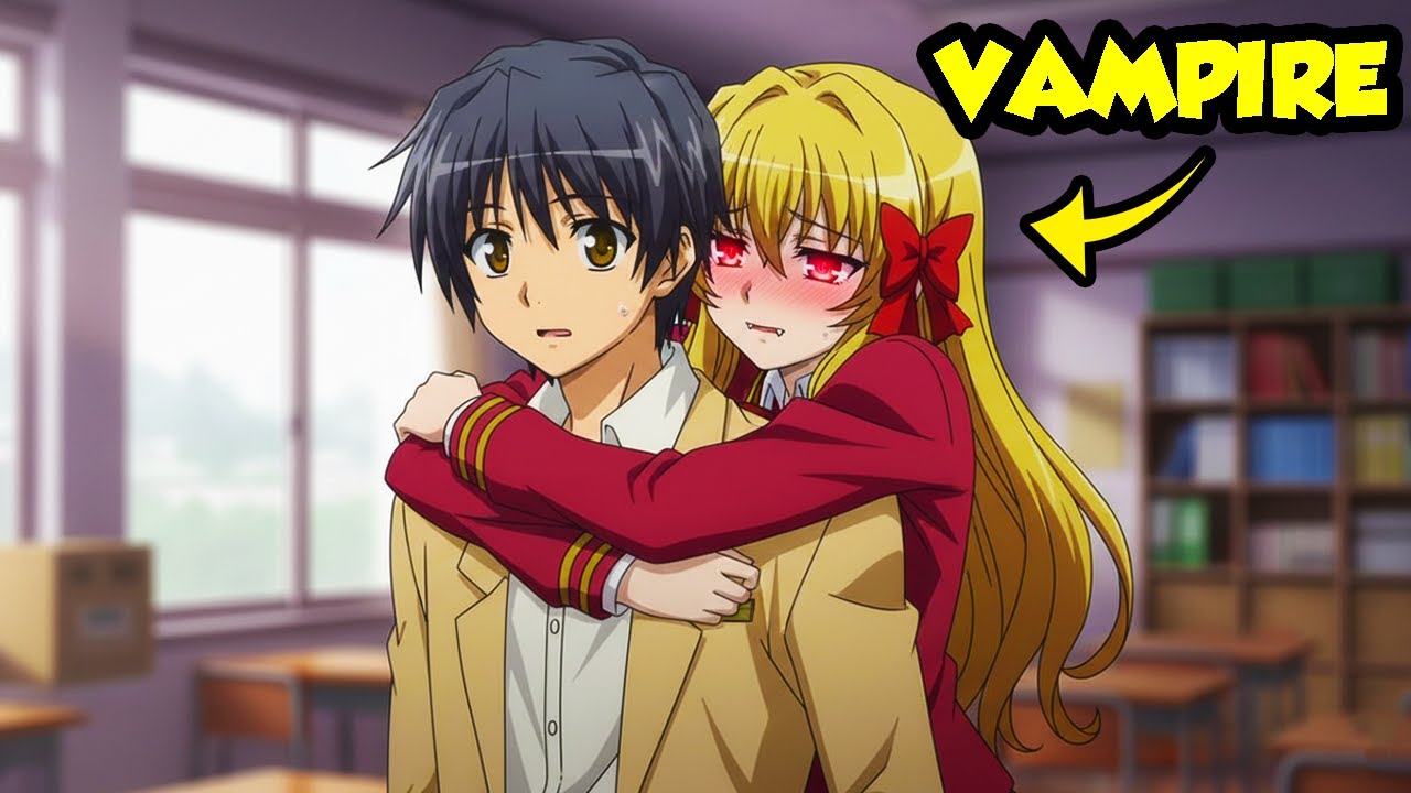 Transfer Student Just Wanted A Normal Life But His Crush Turns Out To Be A Vampire | Anime Recap