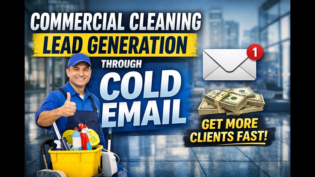 Curated visual reference: Commercial Cleaning Lead Generation Through Cold Email Photo Inspiration