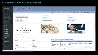 Creation of a New BEO in 20 seconds