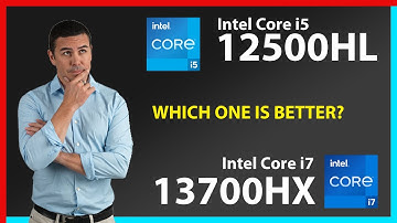INTEL Core i5 12500HL vs INTEL Core i7 13700HX Technical Comparison