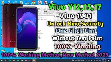 Vivo Y12,Y15 Latast Security Password Unlock Umt Tool Without Test point 100% Working/gsm devil