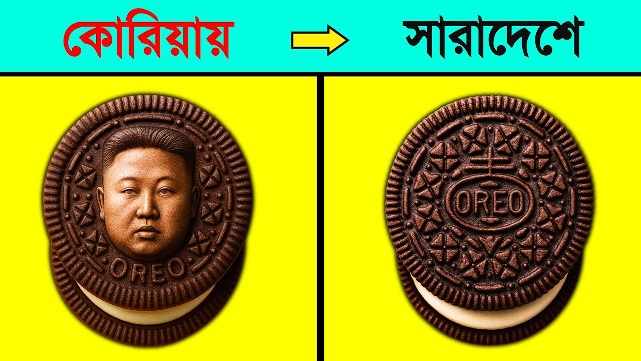 North Korea vs Bangladesh! See the food differences 🤯 ।  তথ্যপূর্ণ
