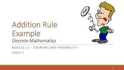 M11 V7 Addition Rule Example