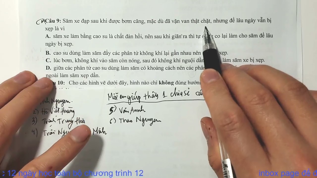 [FULL] Chữa đề thi thử chuyên ĐH Vinh