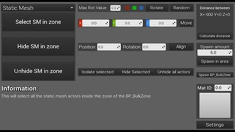 Level Design Tool Kit - Update 1.2 (Unreal Engine Marketplace)