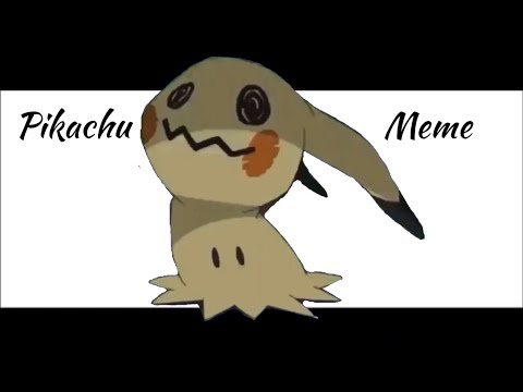 Pikachu Meme with Mimikyu
