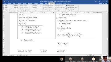 VLĐC 2   K25M1   Ch 2  Nguyên lý 1 nhiệt động học tt 2