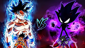 Goku Blizzard RN V2 OP (all form) (New) VS Dark Sonic V2 OP in Jump Force Mugen