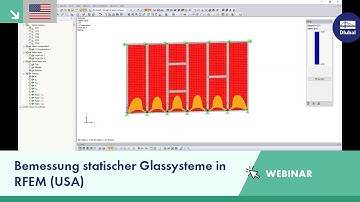 [EN] Bemessung statischer Glassysteme in RFEM (USA)