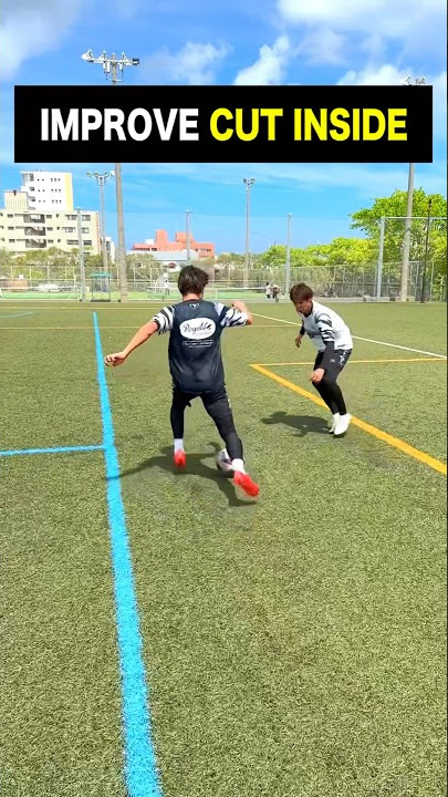 How to improve your CUT INSIDE?🤔Do this!!#football #soccer #footballskills #soccerskills