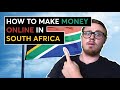 The 4 best ways to Make Money Online in SOUTH AFRICA 2021.