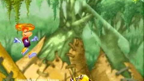 Rayman 3 (GBA) - Haunted Dreams - Last Lums: Prickly Passage