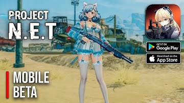 Project NET | New Beta Gameplay | This New Anime PvP Game Looks INSANE! | Android/iOS