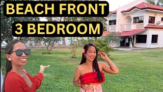 OCEAN FRONT HOUSE FOR RENT FURNISHED IN BACONG NEAR DAUIN