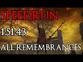 Elden Ring Speedrun - All Remembrances in 1:51:43! (Melee Route)