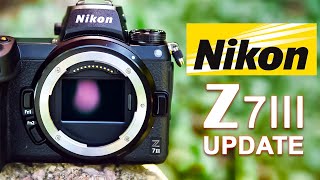 Nikon Z7 III  Final Rumored Specifications!