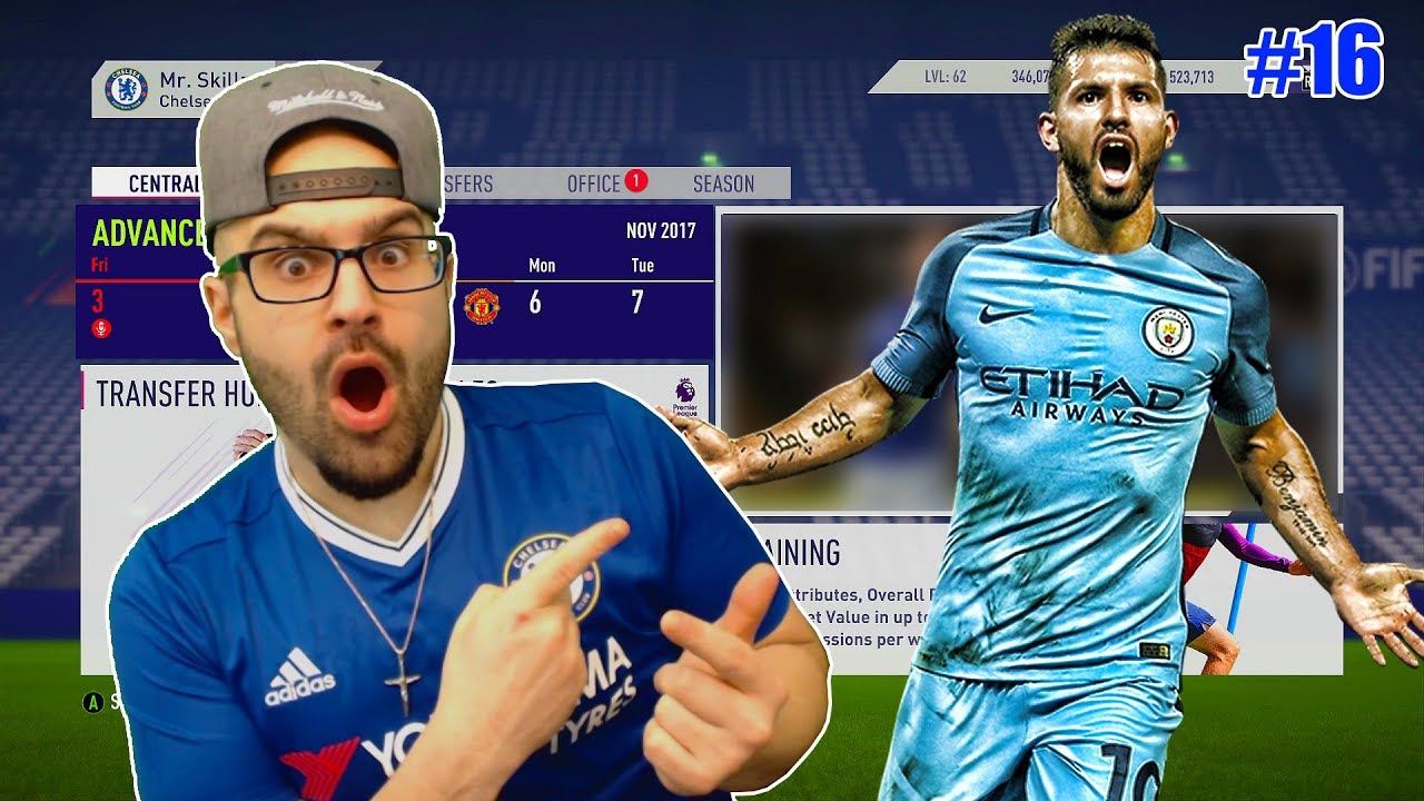 MASSIVE TRADE OFFER ON AGUERO! - FIFA 18 CHELSEA CAREER ...