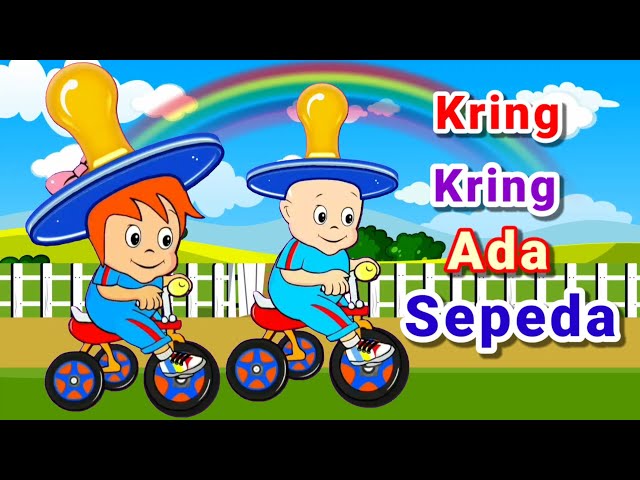 Kring Kring Ada Sepeda - Lagu Anak Anak Terlaris - Lagu Anak lucu - Lagu Anak Indonesia class=