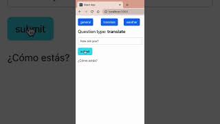 Simple chatbot with chatGPT and React js screenshot 3