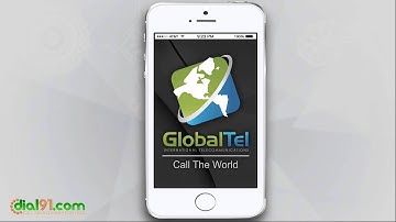 Dial91 iPhone App - GlobalTel