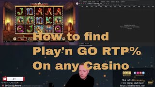 How to Find the RTP (return to player) % for Play'n Go on any casino screenshot 3