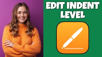 How To Increase Indent Level In Pages | Step By Step Guide - Pages Tutorial