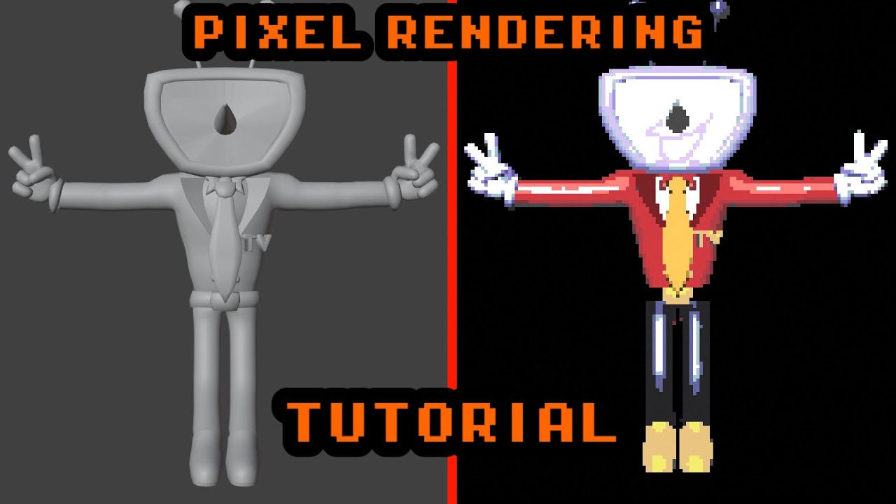 Pixel rendering tutorial! - YouTube