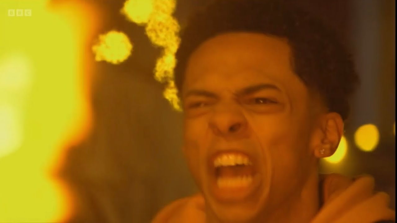 EastEnders - Keegan burns his Butcher-Baker Van (16th March 2022)