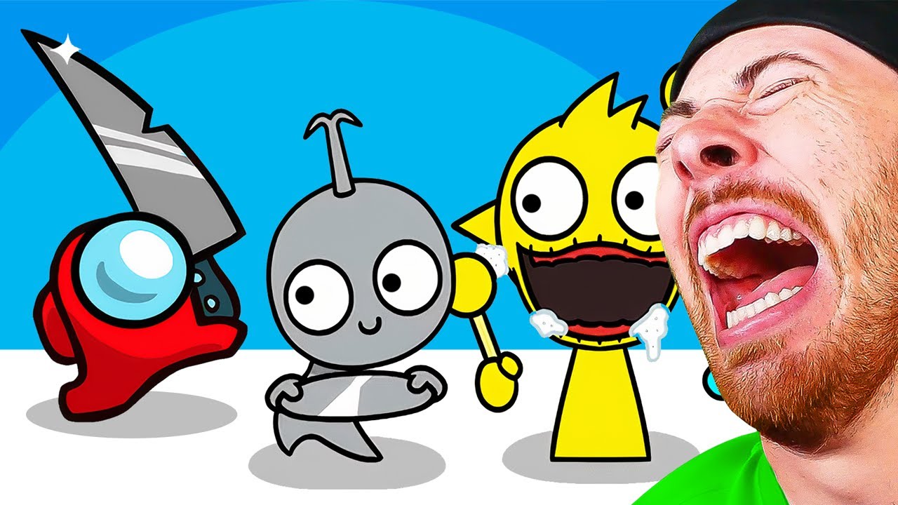 MINI CREWMATE VS SPRUNKI BABY CHARACTERS?! (Among Us)