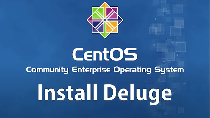 How to Install Deluge Torrent Client on CentOS 7